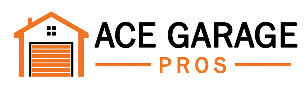 Ace Garage Pros Wide Logo Solid White Background Slim